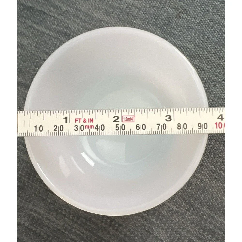 Vintage Anchor Hocking Fire King Milk Glass White Small Bowl 3.75